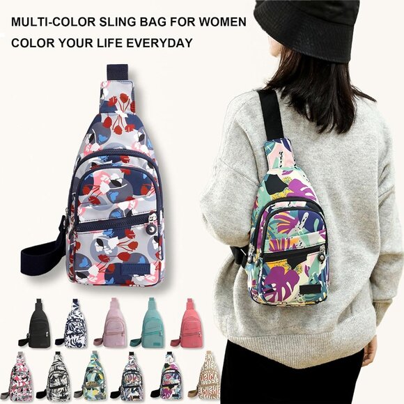 Lightweight Water-Resistant Crossbody Bag for Women - Perfect for Travel - Picture 2 of 7